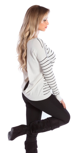 pullover backless White